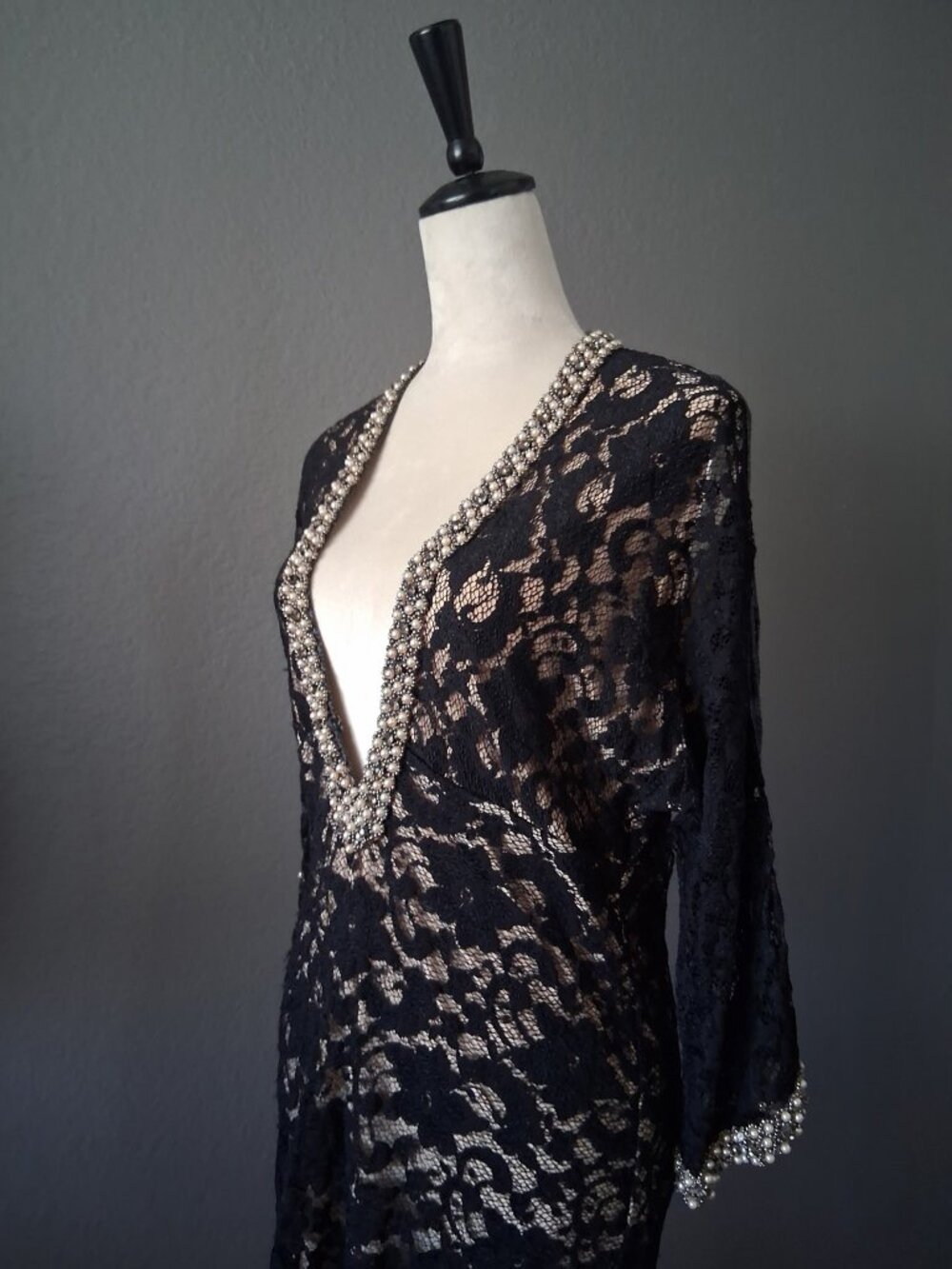 Couture French Lace Tunic - Picture 1 of 7